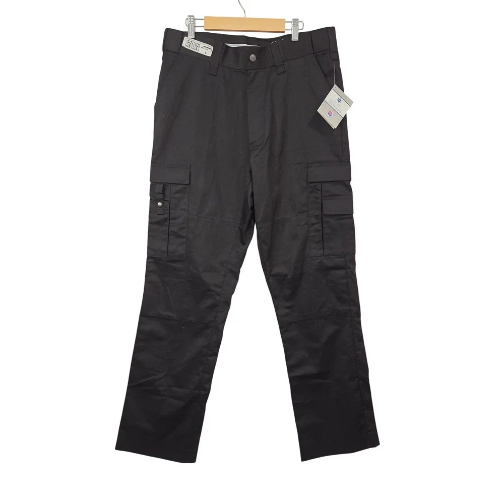 Liberty EMS‎ Tactical Cargo Pants Mens Black Uniform EMT Duty Workwear 36x32 NWT